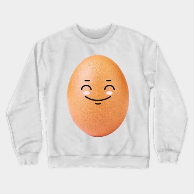 World Record Egg Happy Mood Crewneck Sweatshirt by worldrecordeggshop